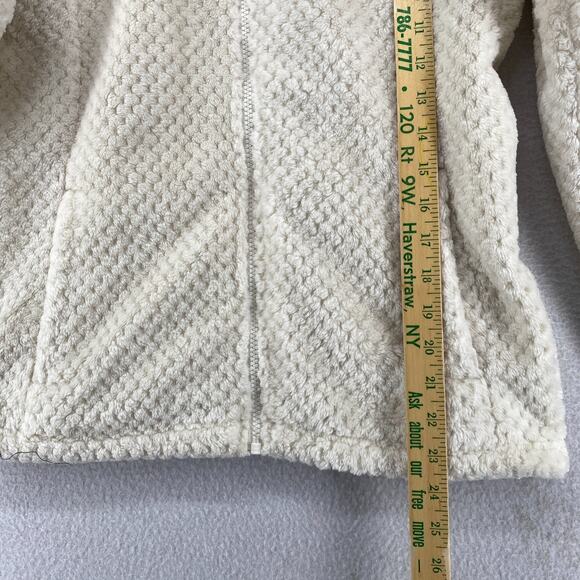 COLUMBIA Jacket Womens L 14 16 Bugaboo Fleece Interchange Full Zip Off White - Picture 11 of 12
